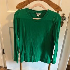 J. Crew Women’s Teddy Sweater in Kelly Green